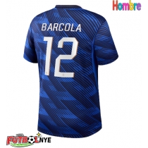 Camiseta Francia Bradley Barcola #12 Primera Equipación Mundial 2026 manga corta